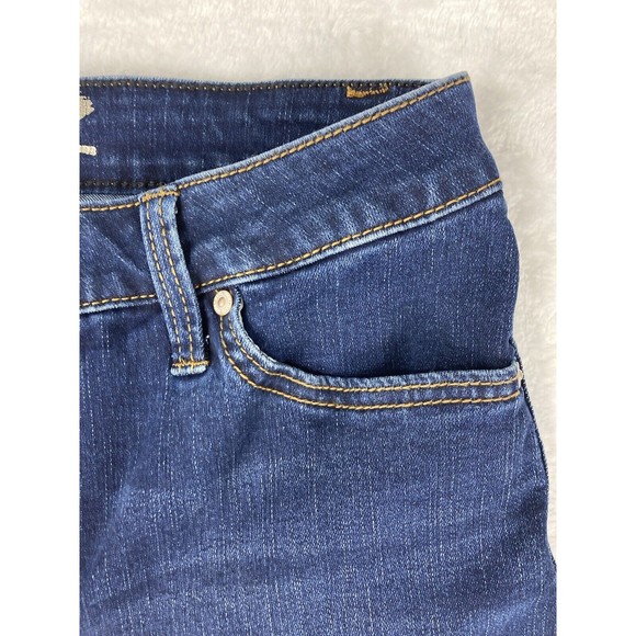 Seven 7 Bermuda Womens Medium‎ Wash Jean Shorts size 6 - Picture 4 of 16